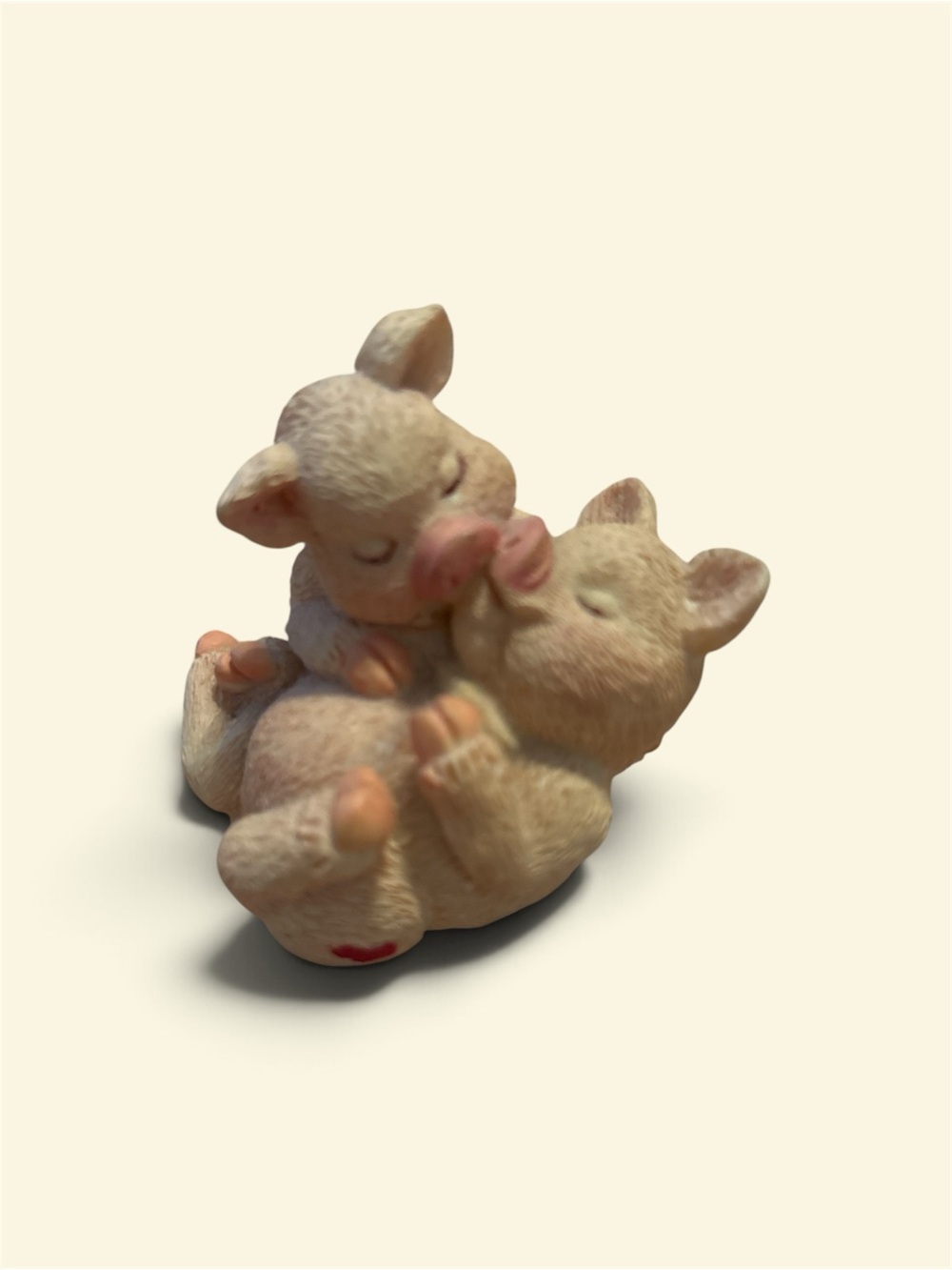 Vintage Small Piglet Cuddle Figurine